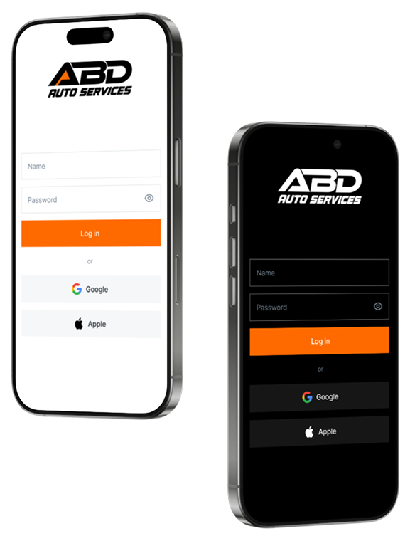 Through our app ABD Auto Services